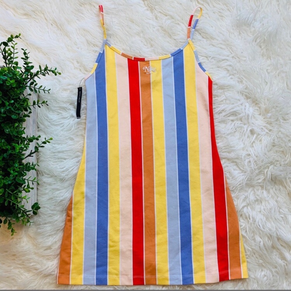 Retro Striped Nike Dress